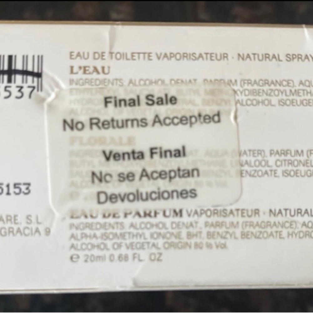 All 3 Sealed New in Box 
Was final sale from Clarins and cannot return